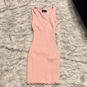 White Fox Boutique Blush Mini Dress